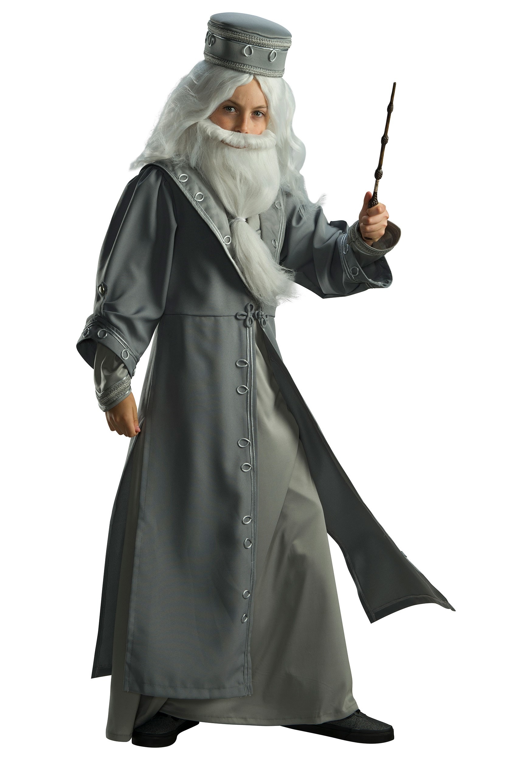 Costume Deluxe pour adulte de Dumbledore directeur de Poudlard